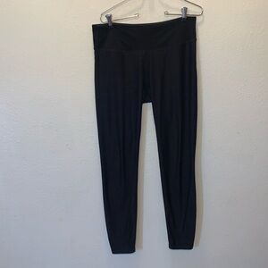 H&M Sport black full length gym workout athletic leggings